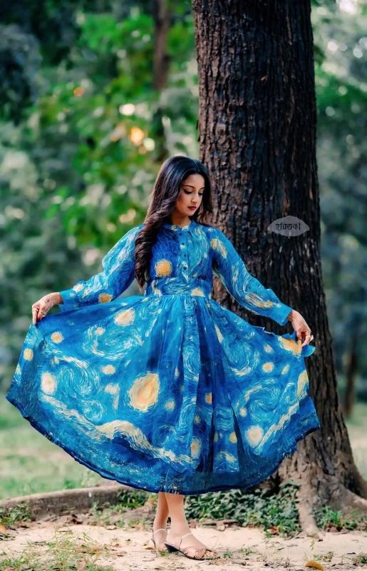 Starry Night Gown Buy the latest designer gowns for women online at Horitoki