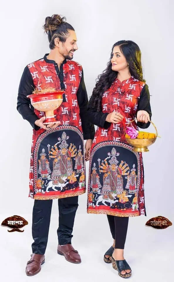 Puja Special Couple Set