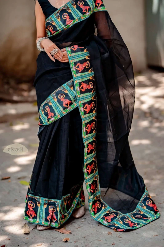 Mughal Half Silk Saree