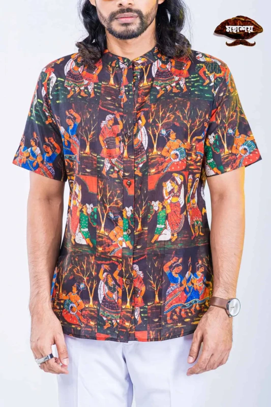 Pahari Painting Shirt