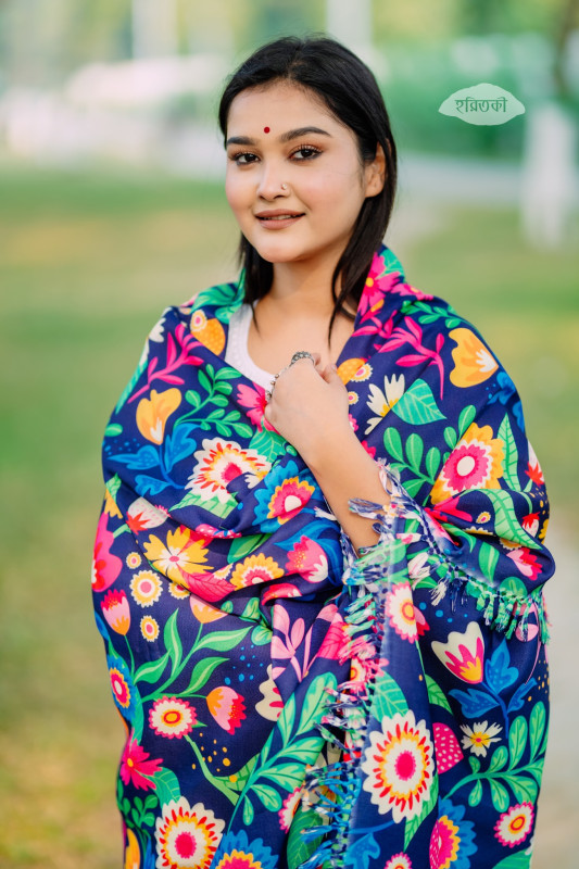 Blueberry shawl