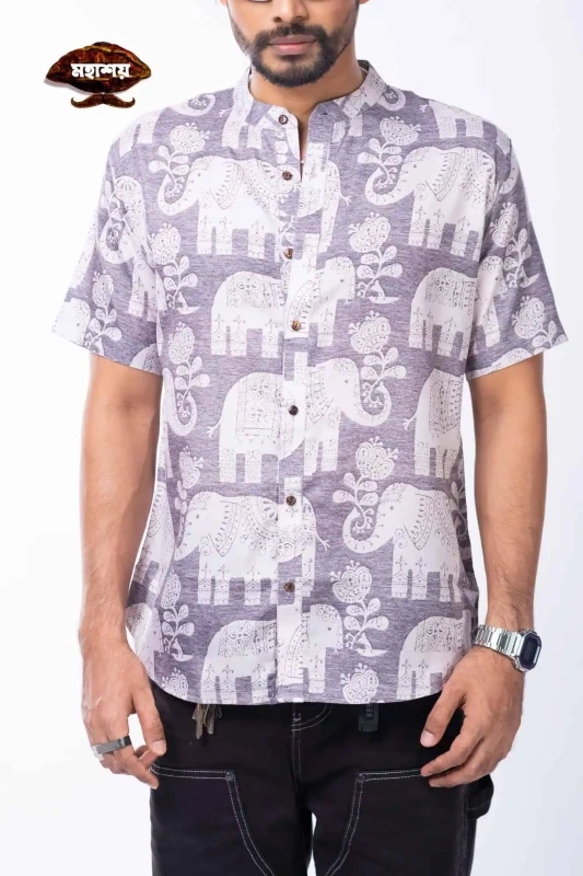 White Elephant Painting Shirt