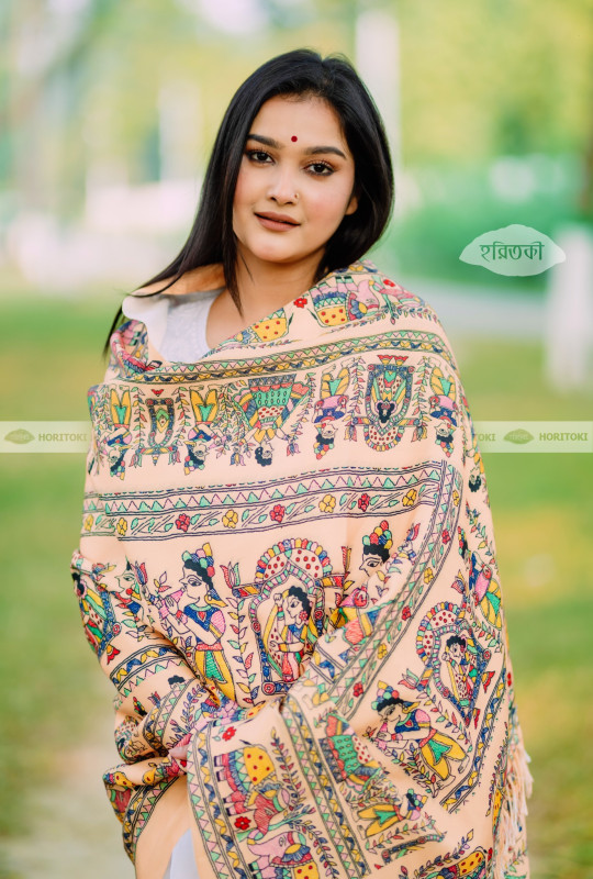 Madhubani shawl